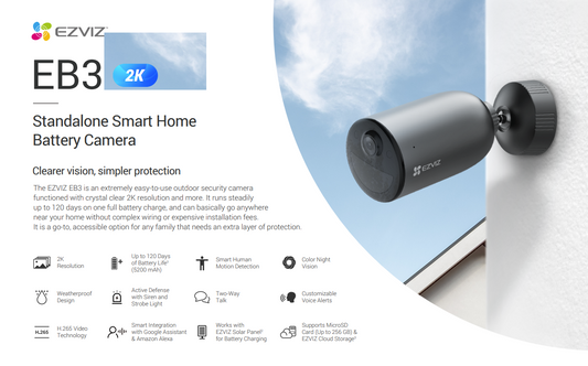 EB3 STAND ALONE SMART CAMERA