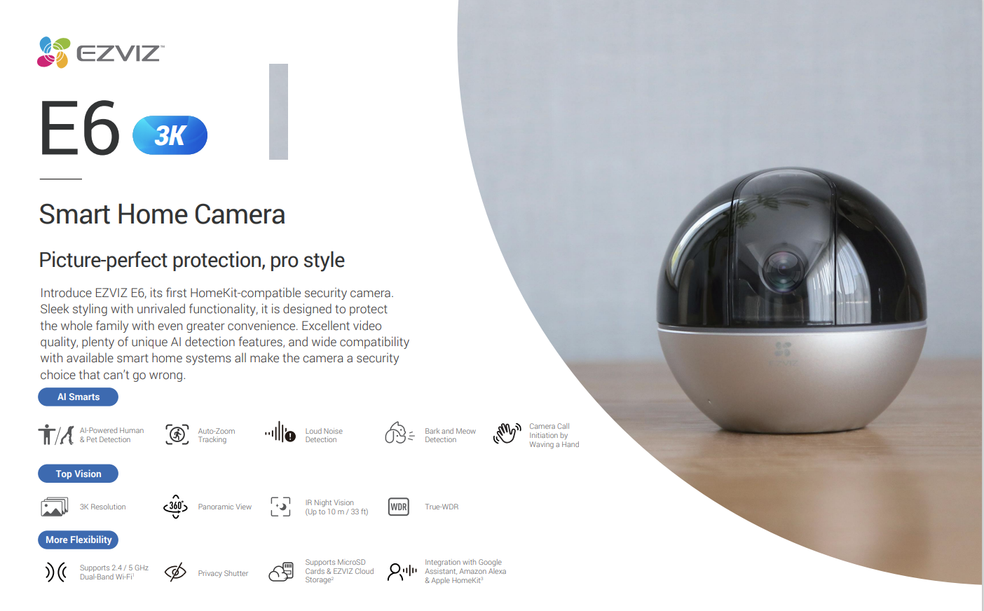 E6 SMART CAMERA